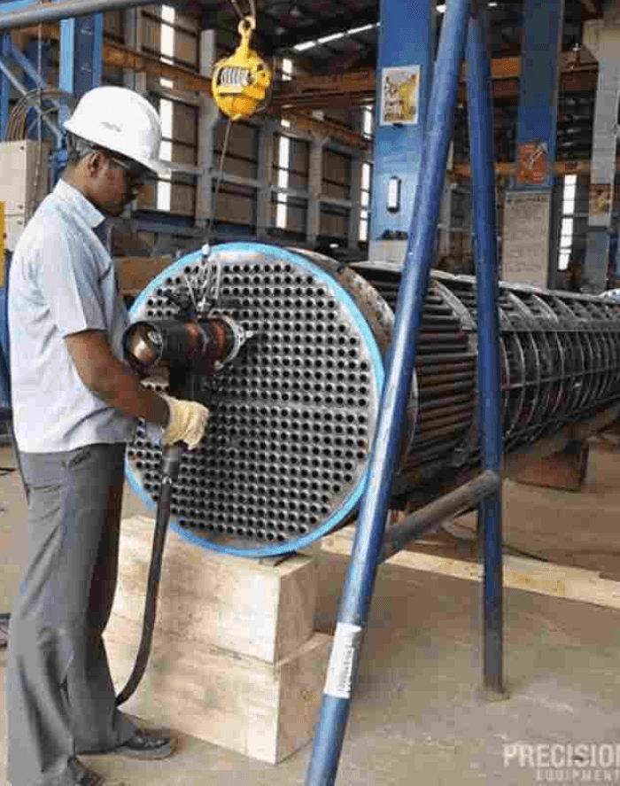 Orbital Welding Machine for Tube to tube sheet welding